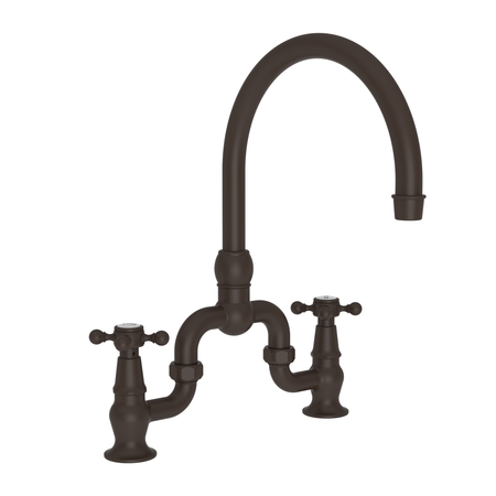 NEWPORT BRASS Kitchen Bridge Faucet in Oil Rubbed Bronze 9464/10B